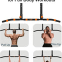 Fitarc Joist Mount Pull Up Bar Heavy Duty Steel Ceiling Chin Up Rack