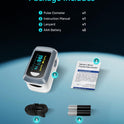 Healthtree JKS50B Fingertip Pulse Oximeter with SpO2 and Heart Rate Monitoring