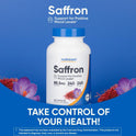 Nutricost Saffron Extract 88.5mg, 240 Veggie Capsules, Non-GMO, Gluten Free