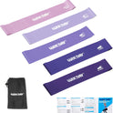 WIKDAY Resistance Bands Set of 5 for Men Women Exercise Loop Bands