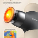 RENPHO Mini Thermal Massage Gun with Heat for Deep Tissue Percussion