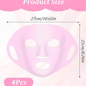 Silicone Facemask Holder Reusable Set of 3 for Sheet Masks Skincare Beauty Tool