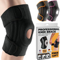 DR. BRACE ELITE Knee Brace with Side Stabilizers for Maximum Support