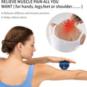 Coolrunner Manual Roller Massager, 2-Pack Handheld Self Massage Therapy Tool