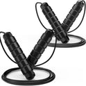 Tangle-Free Adjustable Steel Jump Rope with Ball Bearings