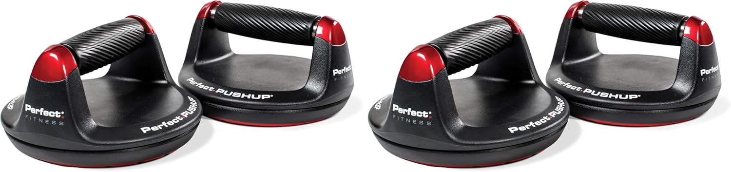 Perfect Pushup Elite - Rotating Handles, Ergonomic Grips, 400lb Capacity