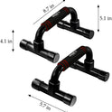 Push Up Bars for Strength Training - Ergonomic Pushup Stands with Anti-Slip Design