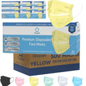 Litepak Premium Disposable Face Mask 500pcs 3ply Soft with Nose Wire