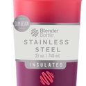 BlenderBottle Strada 24oz Insulated Stainless Steel Shaker Cup with Whisk