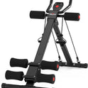 RELIFE Adjustable Ab Trainer Machine - Foldable Ab Cruncher, Full Body Workout, 440 LBS Capacity