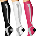 CHARMKING Compression Socks for Women and Men 15-20 mmHg