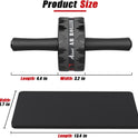 Abiarst Ultra-Wide Ab Roller Wheel for Abs & Core Strength Training