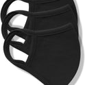 Cotton Face Masks - Premium Organic Cotton, Reusable Washable Soft Cloth 3/6 Pk