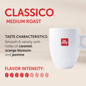 illy Instant Coffee- 100% Arabica Coffee – Classico Medium Roast - Notes Of Caramel, Orange Blossom & Jasmine - Easy Preparation - Convenient Coffee Instant Format - Roasted In Italy – 3.3 Ounce
