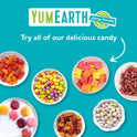 YumEarth Organic Chewys Fruit Flavored Candy Chews - Allergy Friendly, Gluten Free, Non-GMO, Vegan, No Artificial Dyes - Assorted Flavors, 7.5 oz.