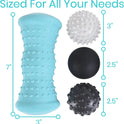 Vive Massage Ball Set for Plantar Fasciitis Relief and Hot Cold Therapy