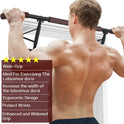AmazeFan Pull Up Bar Doorway with Ergonomic Grip Home Gym Chin-Up Frame