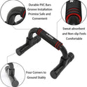 Push Up Bars for Strength Training - Ergonomic Pushup Stands with Anti-Slip Design