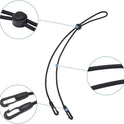 Zasie Face Mask Holder and Extender Strap for Kids and Adults, 5 Pack