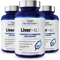 1MD Nutrition LiverMD - Liver Support Supplement | Siliphos Milk Thistle Extract & NAC - Supports Healthy Energy, Immunity & Overall Health - Liver Cleanse & Support | 60 Capsules