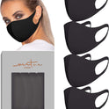 Virtue Code Second Skin Cloth Face Mask Pack 4 Buttery Soft Masks