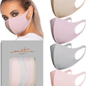 Virtue Code Second Skin Cloth Face Mask Pack 4 Buttery Soft Masks