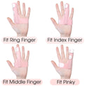 Finger Splint, Adjustable Finger Brace for Index, Middle, Ring Fingers, Pain Relief and Support