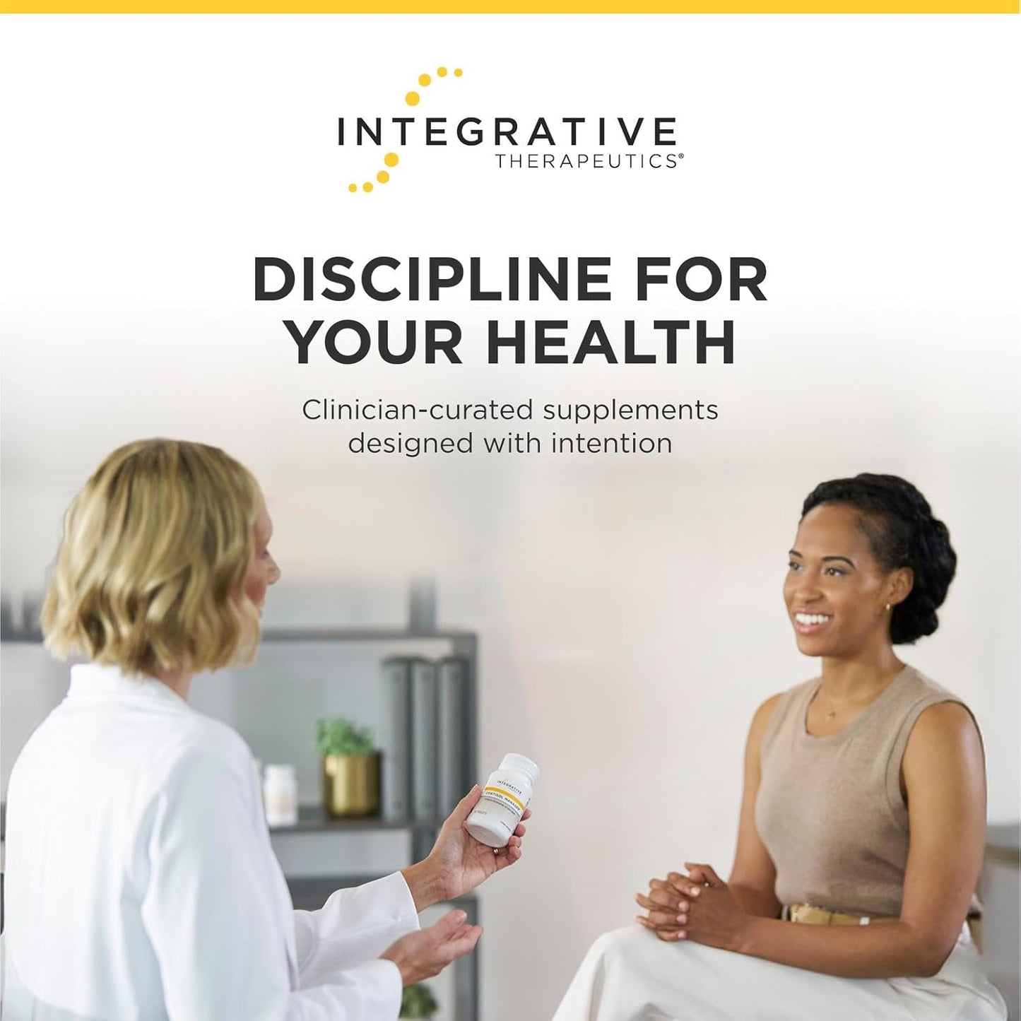 Integrative Therapeutics Berberine - Supports Metabolic Health & Cellular Energy Metabolism - Practitioner-Trusted Quality - Dairy-Free & Gluten-Free - 60 Capsules (60 Servings)