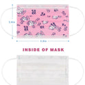 Kids Face Mask 50PCS Breathable Fabric for Girls and Boys Safety