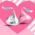 HERSHEY'S HUGS & KISSES Assorted Flavored, Valentine's Candy Bag, 21.4 oz