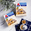 Atkins Caramel Chocolate Nut Roll Snack Bar, Protein Snack , 7g Protein, 2g Sugar, High Fiber Snack, 16 Count