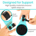 Vive Finger Splint 2 Pack - Universal Finger Straightener and Support