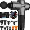 TOLOCO Deep Tissue Percussion Massage Gun with 10 Heads, Super Quiet Portable Electric Massager