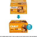Quest Nutrition Crispy Chocolate Peanut Butter Hero Protein Bar, 18g Protein, 1g Sugar, 3g Net Carb, Gluten Free Protein Snack, Keto Friendly, 12 Count