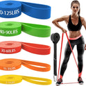 Resistance Bands Set for Working Out, Pull Up Assist, Exercise Bands for Women and Men