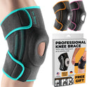 DR. BRACE ELITE Knee Brace with Side Stabilizers for Maximum Support