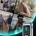 Healthtree JKS50B Fingertip Pulse Oximeter with SpO2 and Heart Rate Monitoring
