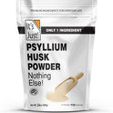 It's Just! - Psyllium Husk Powder, GLP-1 Friendly, Easy Mixing Dietary Fiber, Cleanse Your Digestive System, Finely Ground Powder, Ideal for Keto Baking, Non-GMO (Unflavored, 10oz (Pack of 1))