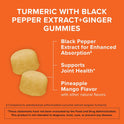Qunol Turmeric and Ginger with Black Pepper Gummies 90ct