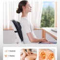 Boriwat Back Massager with Heat for Neck, Shoulder, Leg Pain Relief