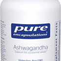 Pure Encapsulations Ashwagandha - 500 mg Ashwagandha Extract - Metabolism & Stress Support - Immune Support - GMO Free & Vegan - 60 Capsules