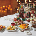 The Swiss Colony 27 Favorites Food Gift Set, Summer Sausage Meats and Cheeses, Assorted Chocolates, Candies, Petits Fours, Cheese & Charcuterie Board Gifts Basket, Holiday, Christmas - Holiday Red Box