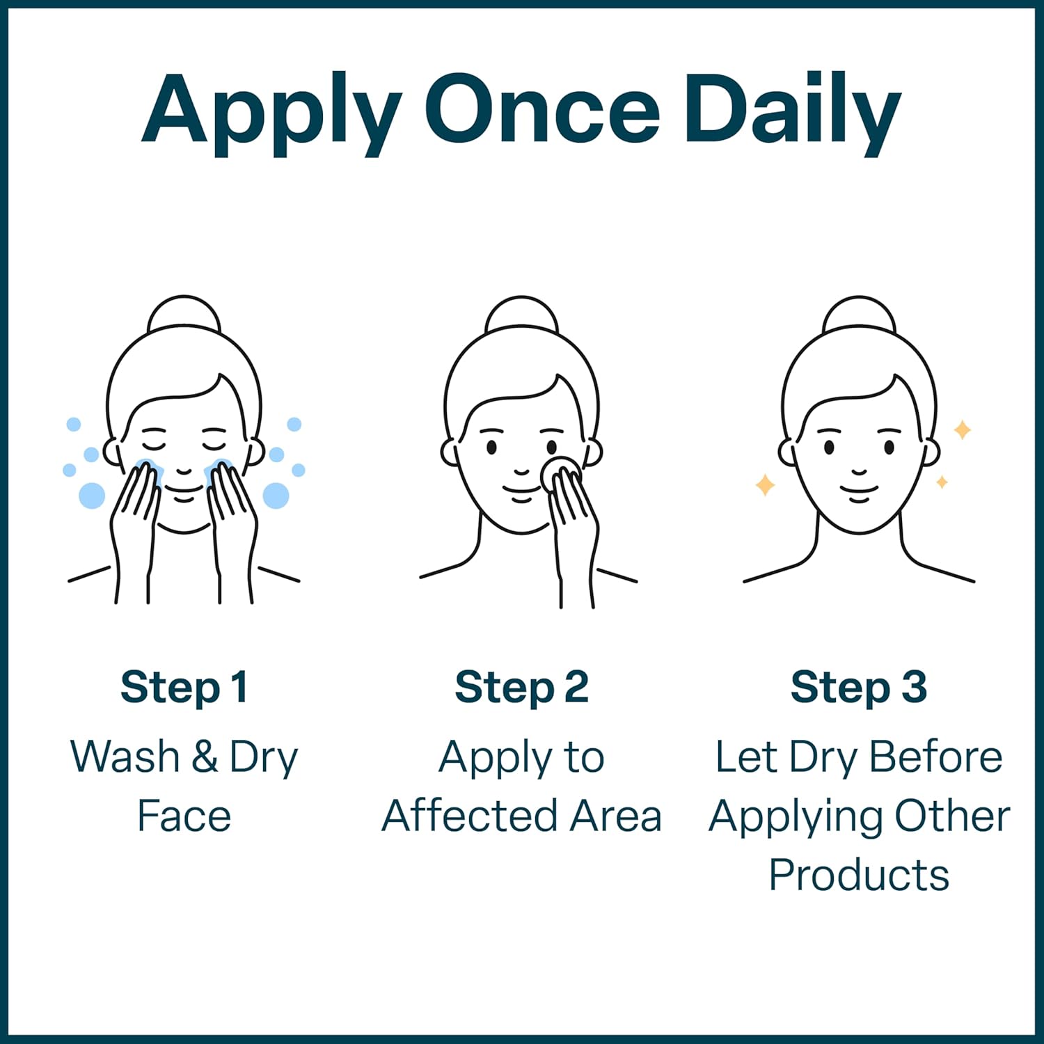 QRxLabs Salicylic & Glycolic Acid Pads (2% Salicylic & 10% Glycolic) - Acne Pads for Face & Bacne with Vitamins B5, C & E, Calendula & Green Tea - Face Exfoliator - 50 Count Jar