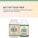 Double Wood Supplements Ashwagandha KSM 66 Organic Extract 600mg