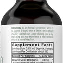 Carlyle Organic Oil of Oregano Liquid Drops - 2 fl oz - 1 Year Supply | Vegan Herbal Supplement | Non-GMO, Gluten Free