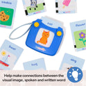 Ms. Rachel Official First Words Talking Flash Cards with Electronic Reader, 100 Words, Educational Toys & Toddler Toys for Girls & Boys Ages 1-2+