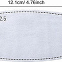 100 Pcs Activated Carbon PM2.5 Mask Filter Paper 5 Layers Replacement