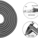 Redify Weighted Jump Rope for Workout Fitness (1LB), Tangle-Free Ball Bearing Rope
