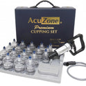KS Premium Quality Cupping Set with 19 Cups and Hand Pump