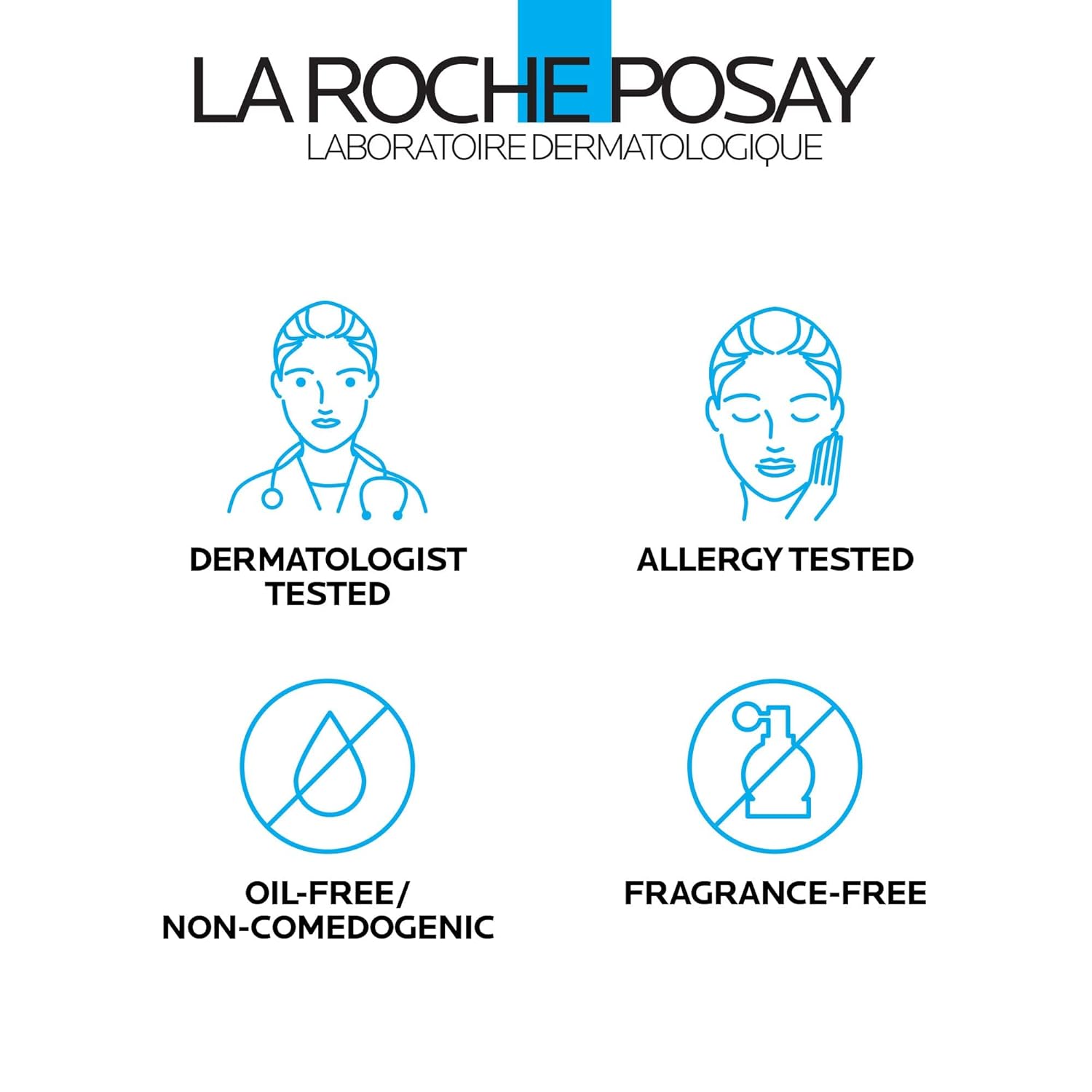La Roche-Posay Effaclar Adapalene Gel 0.1% Acne Treatment, Retinoid Cream, Acne Medication Gel For Blackheads & Whiteheads, Oil Free, Helps Clear And Prevent Blemishes & Clogged Pores